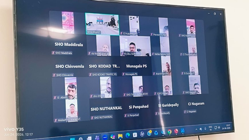 మహిళా, బాలల రక్షణకు అన్ని శాఖల అధికారులు సమన్వయంతో కృషి చేయాలి: జిల్లా ఎస్పీ నరసింహ ఐపీఎస్