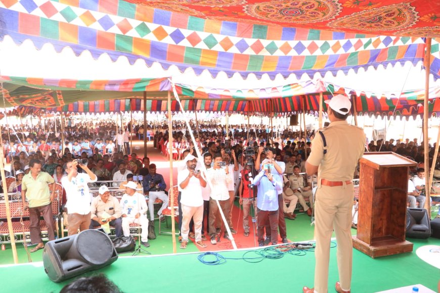 జన సంద్రంలా సాగిన మాదకద్రవ్యాల నిర్మూలన ర్యాలీ