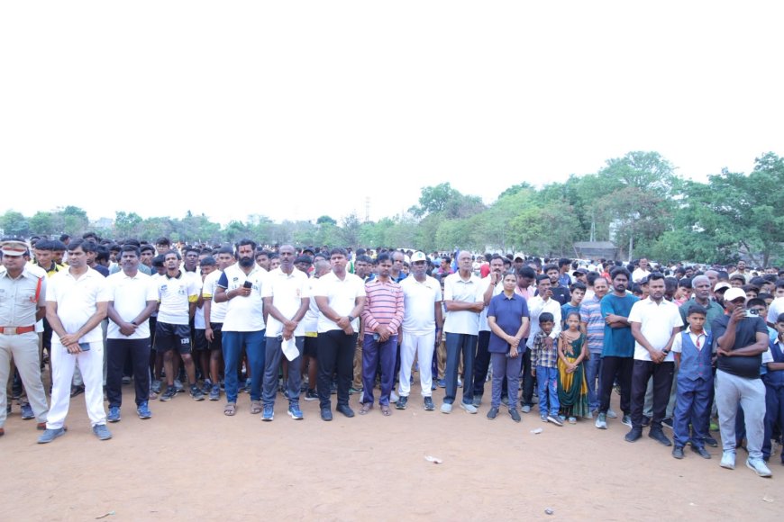 మాదకద్రవ్యాలపై సమరభేరి – వరంగల్‌లో 2K రన్‌కు భారీ స్పందన