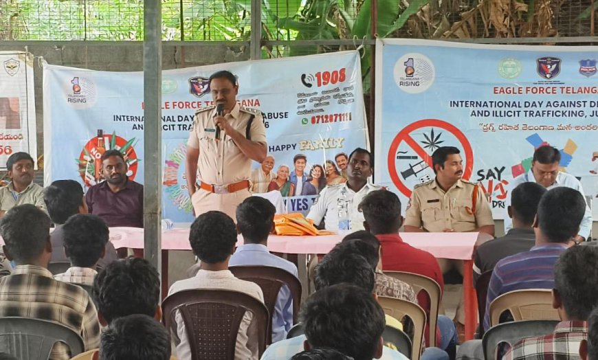 విద్యార్థులు మత్తు పదార్థాలకు దూరంగా ఉండాలి
