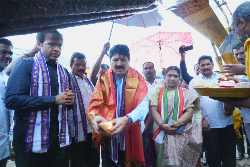 భద్రాచల శ్రీ సీతారామచంద్ర స్వామి వారి ఆలయ పునరుద్ధరణ పనులు ప్రారంభం