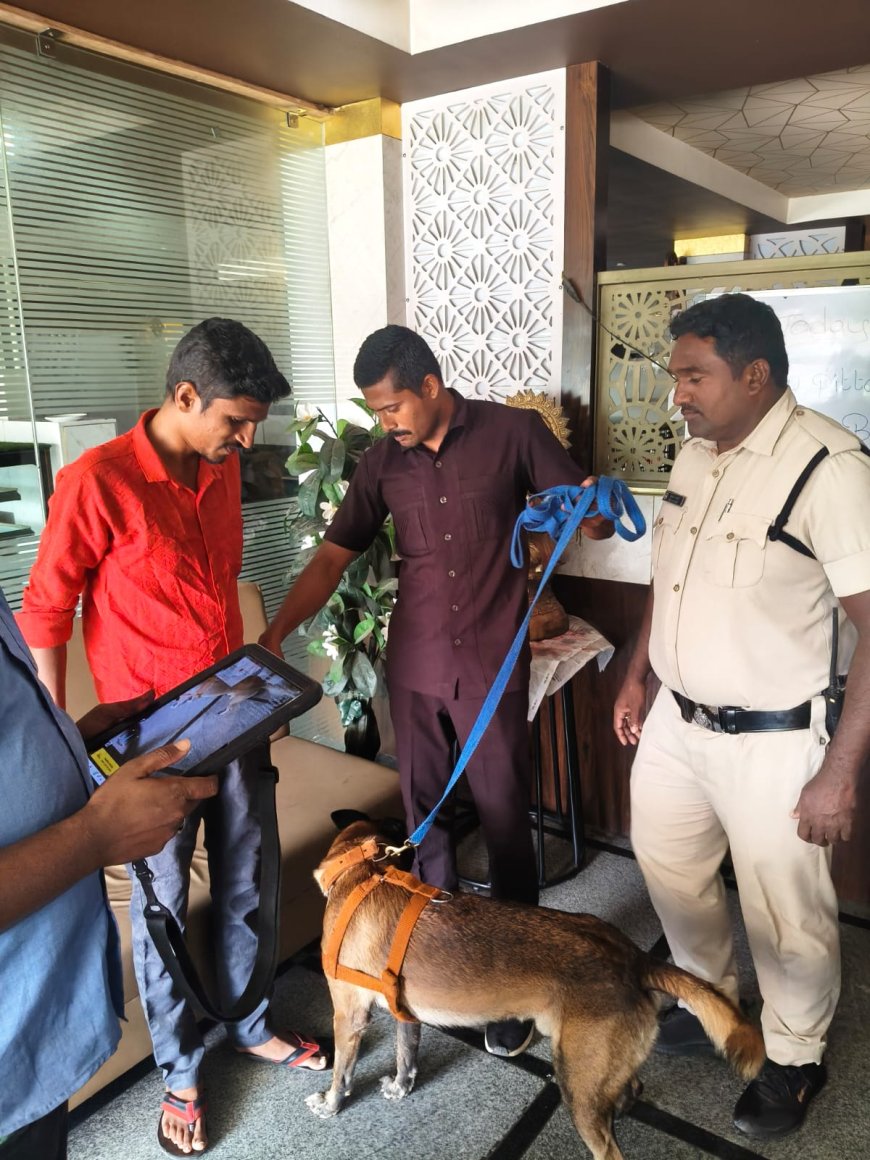 జిల్లా కేంద్రంలో పోలీసు విస్తృత తనిఖీలు.