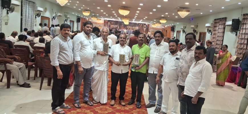 తిరుమలగిరి లయన్స్ క్లబ్ సేవలు అమూల్యం ......అవార్డు అందుకున్న  లయన్స్ క్లబ్ మెంబర్లు