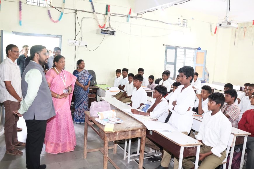 విద్యార్థులు ఉన్నత స్థాయికి చేరుకునే విధంగా చదవాలి