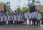 పాలిటెక్నిక్ కళాశాలకు బస్సులు లేక విద్యార్థుల ఆవేధన.
