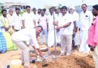 గ్రామపంచాయతీ భవన నిర్మాణానికి భూమిపూజ చేసిన మాజీ ఎంపీపీ జె.విజయ్ కుమార్ గారు
