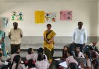 రాజోలి కస్తూర్బా  పాఠశాల ను సందర్శించిన డి ఈ ఓ