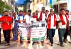 విద్యార్థులు, యువత పోరాటానికి మద్దతుగా ప్రజా సంఘాల ఆధ్వర్యంలో  కొవ్వొత్తుల ప్రదర్శన..... 