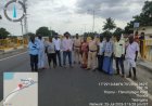 ప్రమాదాలు జరిగే ప్రదేశాలను పరిశీలించిన అధికారులు