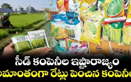 సీడ్ కంపెనీల ఇష్టారాజ్యం.. అమాంతంగా రేట్లు పెంచిన కంపెనీలు