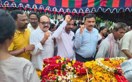 ప్రజా విప్లవ గాయకుడు కామ్రేడ్ అరుణోదయ... నాగన్నకు ఇవే మా జోహార్లు  