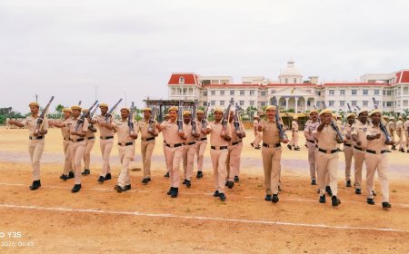 సూర్యాపేట జిల్లా పోలీస్ ఆధ్వర్యంలో ఘనంగా వారాంతపు పోలీస్ పరేడ్