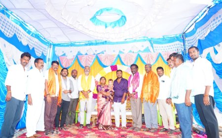 కేశఖండన,నామకరణ మహోత్సవానికి హాజరైన బిఆర్ఎస్ పార్టీ ఇంచార్జి