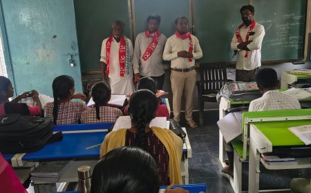 ఉపాధ్యాయ పోస్ట్ లను భర్తీ చేయాలి ఉన్నత పాఠశాలలకు సొంత భవనాలు నిర్మించాలి.  సిపిఎం డిమాండ్