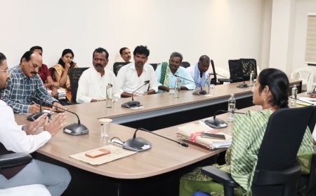 రీ సర్వే పనులు వేగవంతంగా చేయాలి జిల్లా కలెక్టర్ రిజ్వాన్ భాషా షేక్.