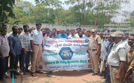 ఆటో డ్రైవర్లకు రోడ్డు భద్రతపై అవగాహన సదస్సు...