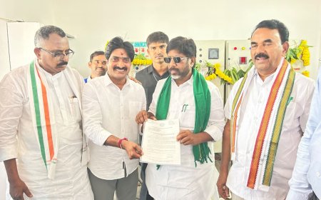 అలంపూర్‌ అభివృద్ధికి అవసరమైన విద్యుత్ సామగ్రి కోసం ఉప ముఖ్యమంత్రి భట్టి విక్రమార్క కి వినతిపత్రం