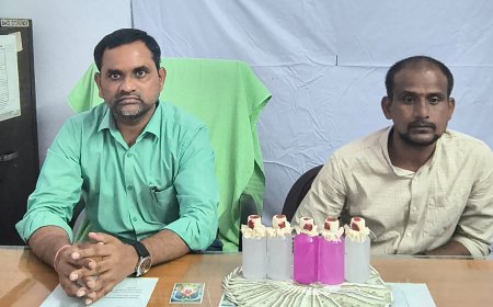  20000 లంచం తీసుకుంటూ ఏసీబీ అధికారులకు పట్టుబడ్డ  భూగర్భ జల అధికారి