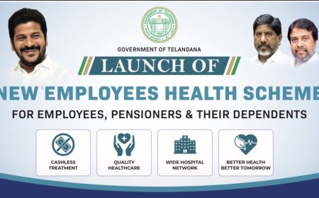 నేడే ఉద్యోగుల కొత్త ఆరోగ్య పథకం ప్రారంభం