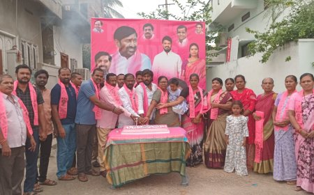ఘనంగా మాజీ మంత్రి, ఎమ్మెల్యే జగదీష్ రెడ్డి జన్మదిన వేడుకలు