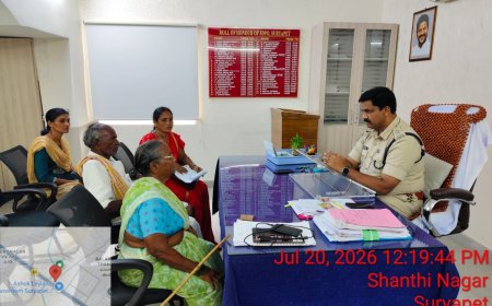 ప్రజల ఎల్లప్పుడూ అందుబాటులో ఉంటాం.. సూర్యాపేట డివిజన్ డిఎస్పీ ప్రసన్న కుమార్.
