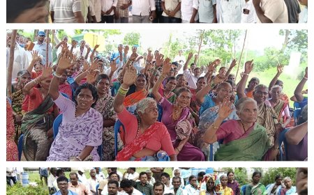 శ్రీశైలం నిర్వసితుల గుండెలు ఆగిన? నిర్వాసితుల  గురించి పట్టించుకోని పాలకులు
