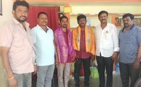 ఘనంగా బి ఎల్ ఓ లకు సన్మానం