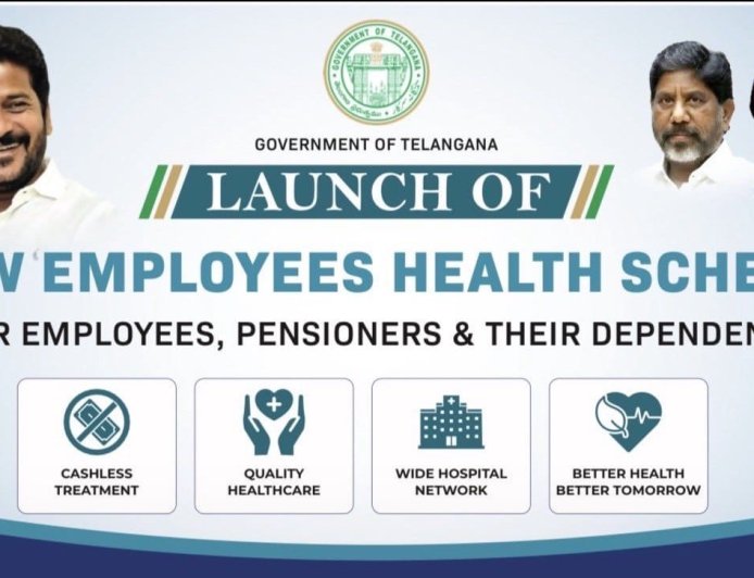 నేడే ఉద్యోగుల కొత్త ఆరోగ్య పథకం ప్రారంభం