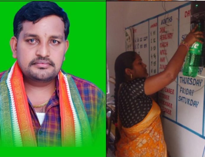 అంగన్వాడి సెంటర్ కు వాటర్ పైప్ లైన్ ఏర్పాటు చేసిన పూర్వ విద్యార్థి