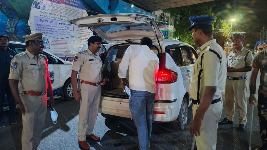 సూర్యాపేట జిల్లా కేంద్రంలో అర్ధరాత్రి నాఖాబందీ