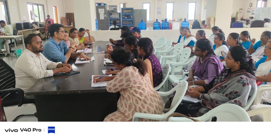 PHC మెడికల్ ఆఫీసర్లకు, Phc సూపర్‌వైజర్లతో జిల్లా నెలవారీ రివ్యూ మరియు Ncd రివ్యూ 