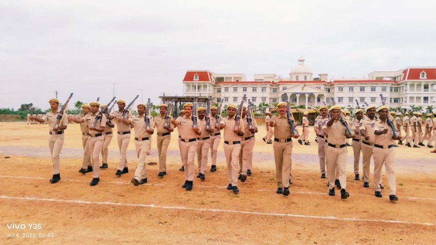 సూర్యాపేట జిల్లా పోలీస్ ఆధ్వర్యంలో ఘనంగా వారాంతపు పోలీస్ పరేడ్