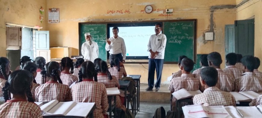 ఉపాధ్యాయులు సమయపాలన పాటించాలి ఎంఈఓ