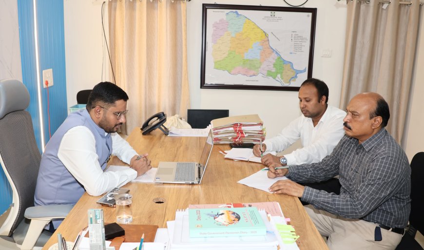 రైల్వే డంప్లింగ్ పనులకు భూసేకరణ పూర్తి చేయాలి.
