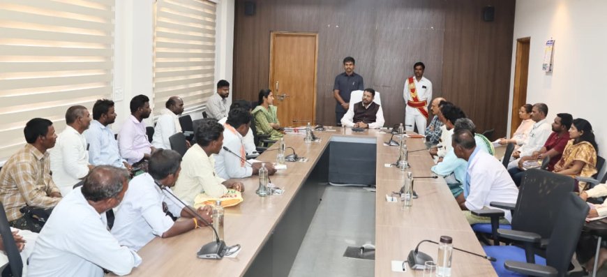 రీ సర్వే పనులు వేగవంతంగా చేయాలి జిల్లా కలెక్టర్ రిజ్వాన్ భాషా షేక్.