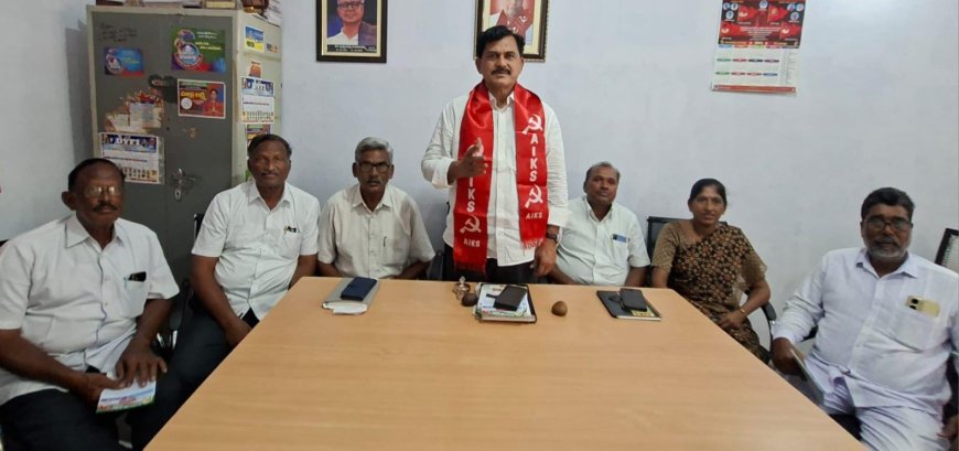 ఎరువుల దిగుమతి భారం రైతాంగం పై మోపడం తగదు..... తెలంగాణ రైతు సంఘం జిల్లా అధ్యక్షులు మల్లు నాగార్జున రెడ్డి 