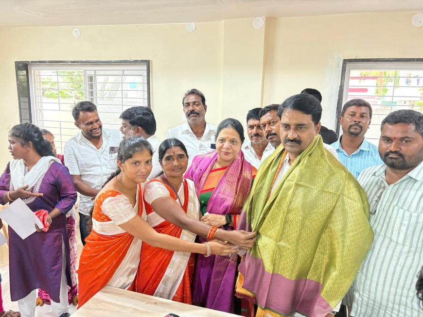 సూర్యాపేట మున్సిపాలిటీ లో పదివేల మంది మహిళకు ఉచితంగా కుట్టు శిక్షణ
