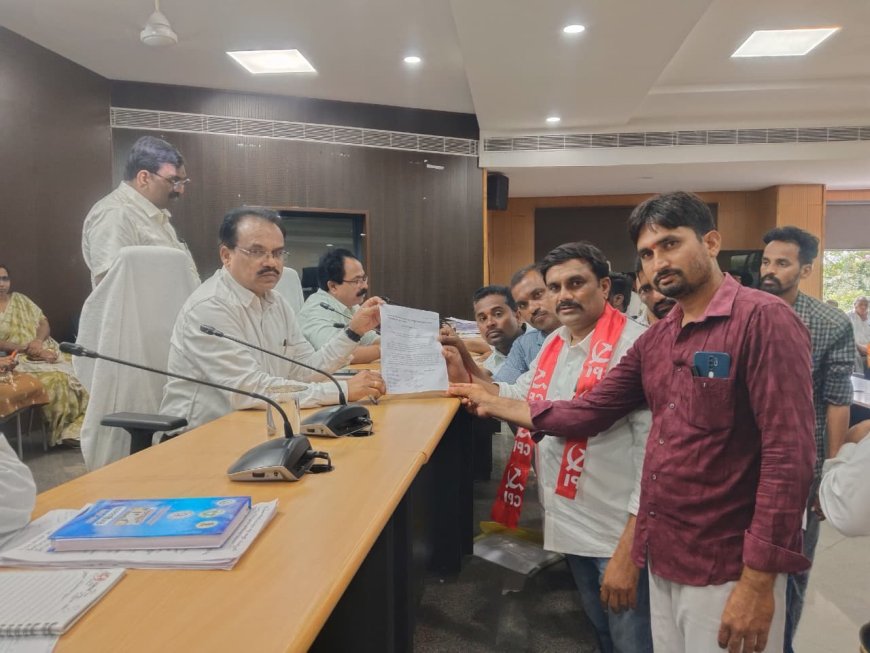 వస్త్రం తండా ప్రజలకు పునరావాసం కల్పించండి...