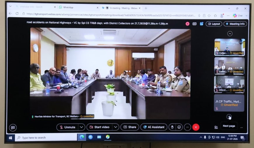రహదారి ప్రమాదాల నివారణకు కృషి చేయాలి