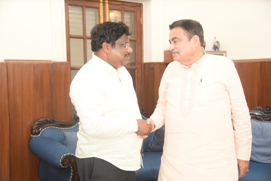 ఐకానిక్ వంతెన కోసం ఢిల్లీ పెద్దలను కలిసిన ఎల్లేని సుధాకర్ రావు