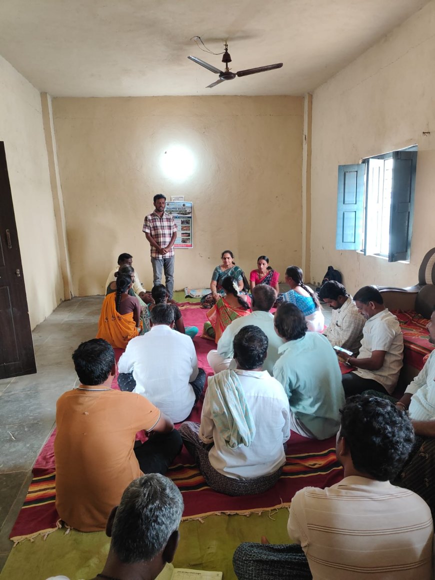 ప్రత్యామ్నాయ పంటలపై దృష్టి పెట్టాలి.   ఎంపీడీవో రమాదేవి