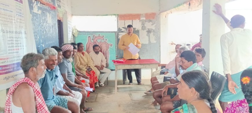 ఆరుతడి పంటలు పండించాలి ఏవో నాగేశ్వరరావు