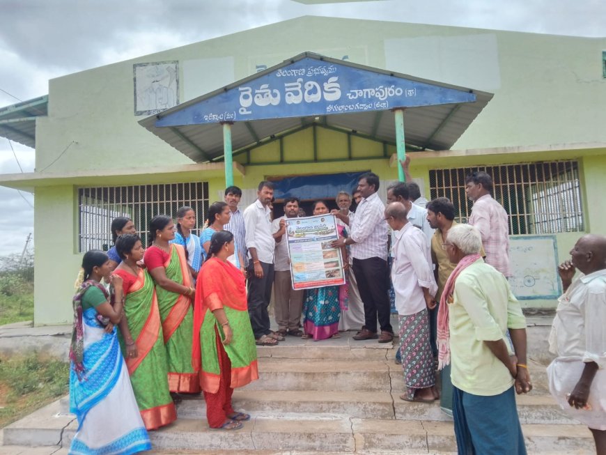 తక్కువ నీటితో సాగు చేసే ప్రత్యామ్నాయ పంటలను రైతులు వేసుకోవాలి