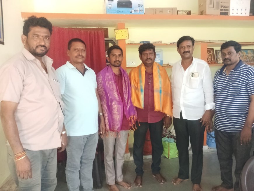 ఘనంగా బి ఎల్ ఓ లకు సన్మానం