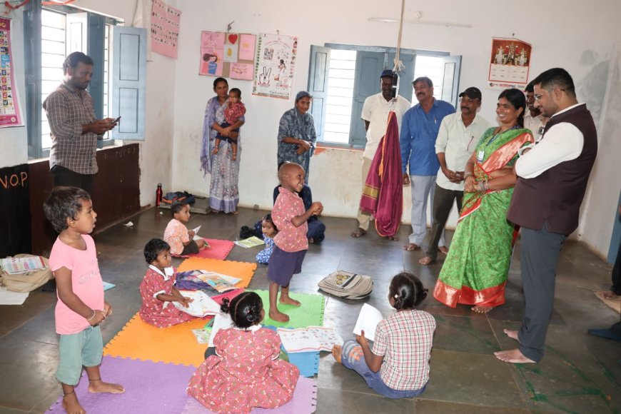 అంగన్వాడీ కేంద్రాల్లో పిల్లల పోషణతో పాటు నాణ్యమైన విద్యాతో తీర్చిదిద్దాలి