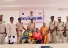 పోలీస్ ఉద్యోగవిరమణ అధికారికి ఘన సన్మానం..