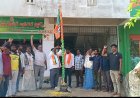 బొగ్గు కురుమయ్య ఆధ్వర్యంలో హర్ ఘర్ - తిరంగా యాత్ర జెండాను ఎగరవేసిన