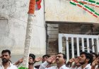 సరూర్ నగర్  ప్రభుత్వ గిరిజన బాలుర వసతి గృహం విద్యార్థుల సమక్షంలో జాతీయ జెండాను ఎగరవేసిన వార్డెన్ రఘుమారెడ్డి 