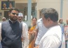 బీసీ కాలనీలో ప్రాథమిక పాఠశాలను త్వరగా పూర్తి చేయాలి కలెక్టర్ కు గ్రామ  సర్పంచ్ విజ్ఞప్తి.