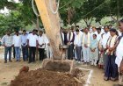 భద్రాచలంలో గోదావరి పుష్కర ఘాట్ల నిర్మాణాలు 